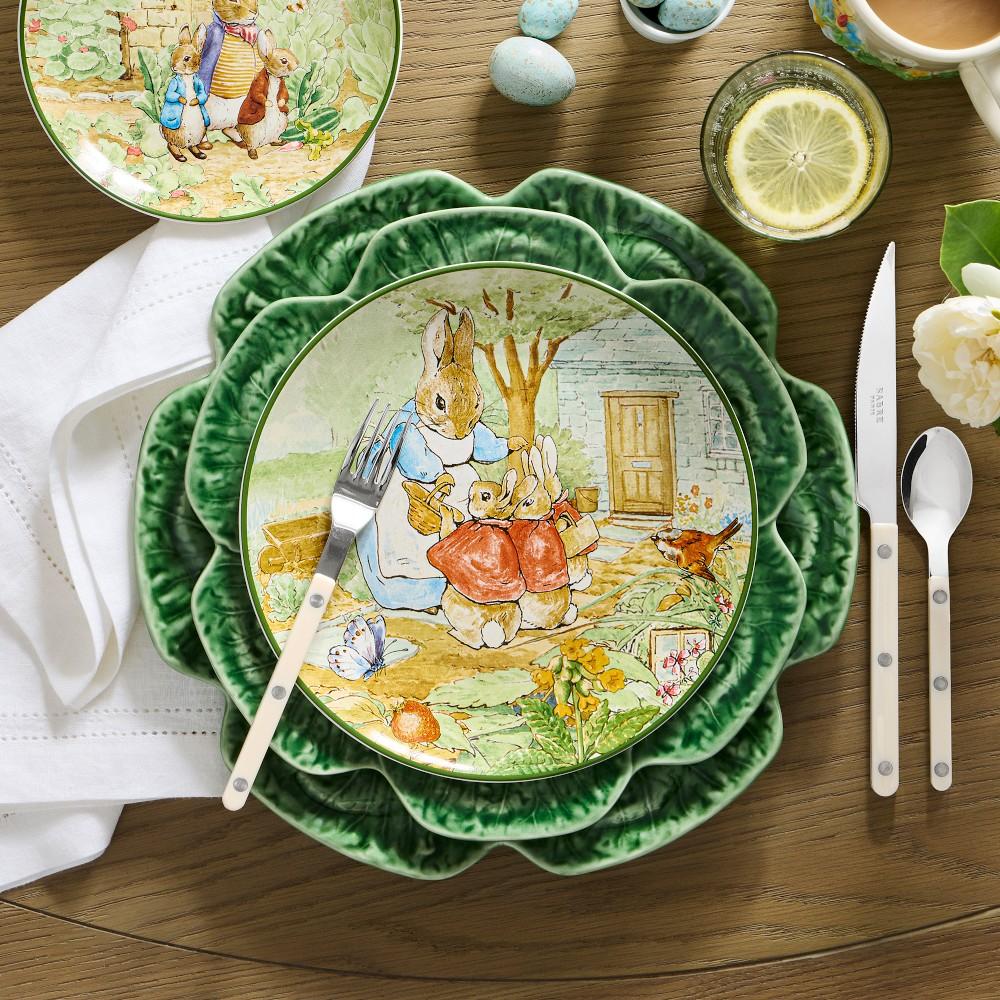 Peter 食器2セット ボウル ソーサ カップ RABBIT PETER ピーターラビット ドーム型カバー付き皿 Rabbit 食器
